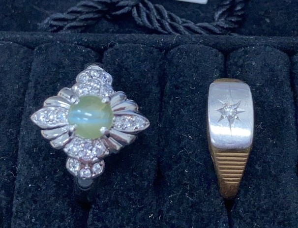 貴金属_ジュエリー_プラチナ_クリソベリル_キャッツアイ_指輪_リング_買取