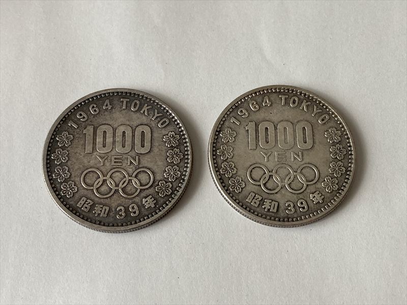 銀貨_シルバー_記念硬貨_オリンピック_1000円_金貨_硬貨_貨幣_古銭_買取