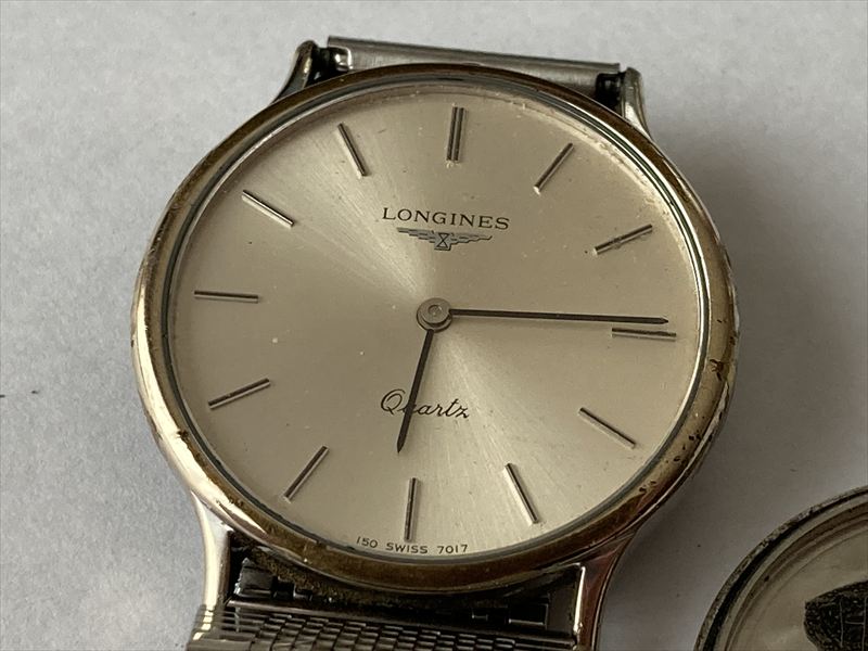 LONGINES_ロンジン_クォーツ_壊れている_時計_ブランド時計_動かない_買取