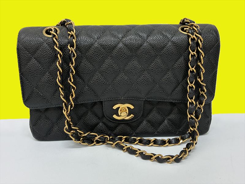 ブランド_CHANEL_シャネル_ショルダーバッグ_マトラッセ_キャビアスキン_買取